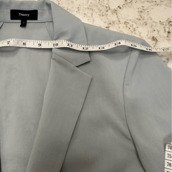 Theory Sky Blue Jacket - Picture 6 of 10